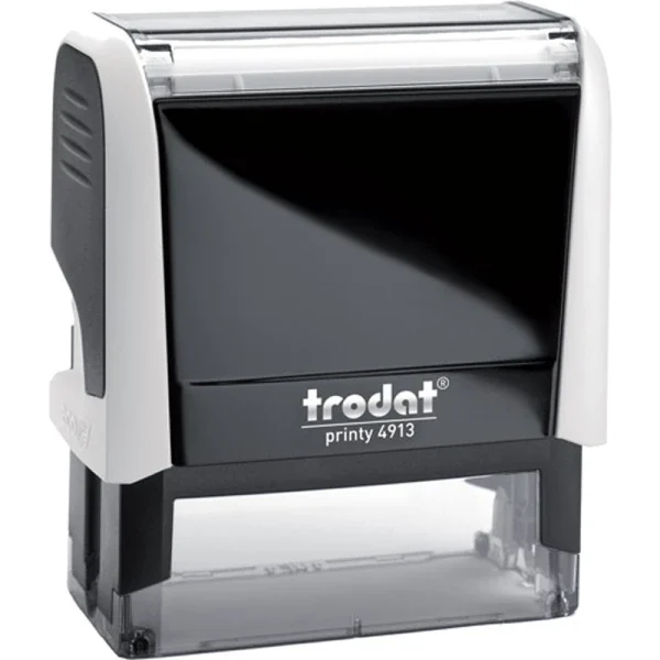 Σφραγίδα Trodat Printy 4913 λευκό αυτομελανώμενη – Strategix Studios