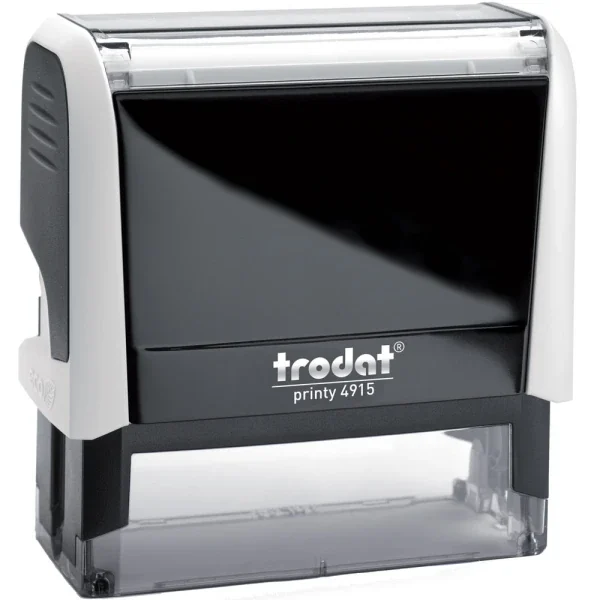 Σφραγίδα Trodat Printy 4915 λευκό αυτομελανώμενη – Strategix Studios