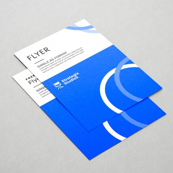 Εκτύπωσε επαγγελματικά A5 φυλλάδια για προσφορές, delivery & εκδηλώσεις. Υψηλή ποιότητα, άμεση παράδοση & σχεδιασμός από την ομάδα του Strategix Studios.