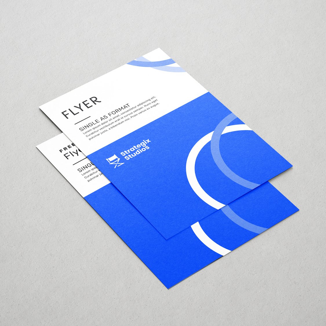 Δείγμα φυλλαδίων και αφισών για προώθηση