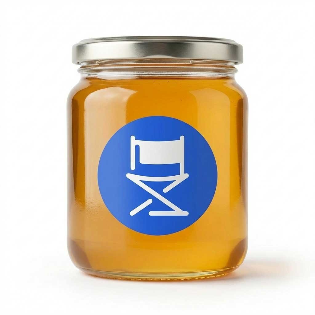 Στρογγυλά Αυτοκόλλητα Για Μέλι