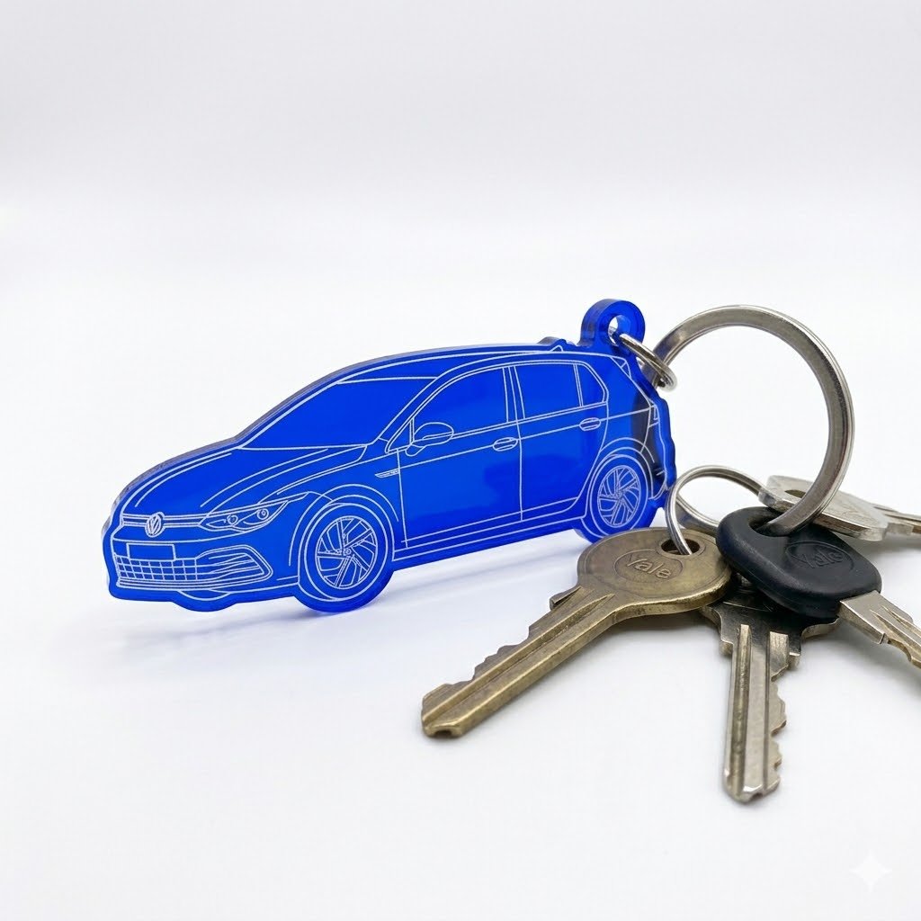 Διαφημιστικά μπρελόκ με χάραξη laser