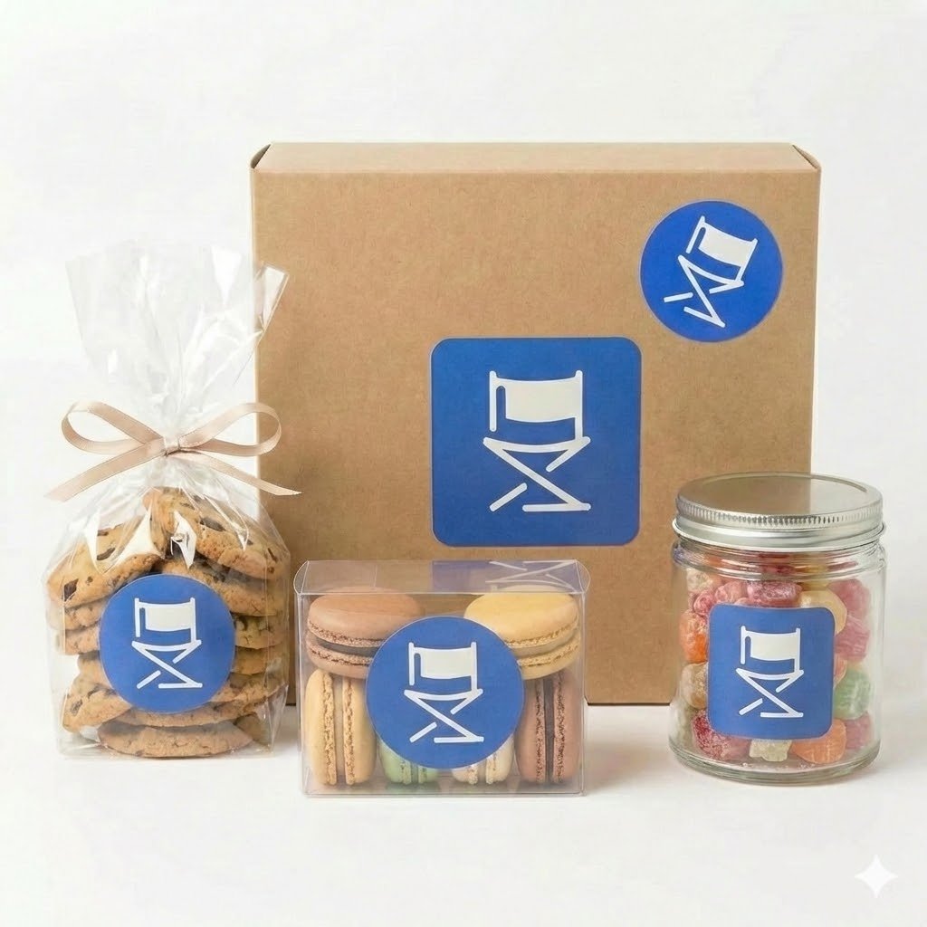 Ποιοτικά αυτοκόλλητα για ζαχαροπλαστεία σε δράση