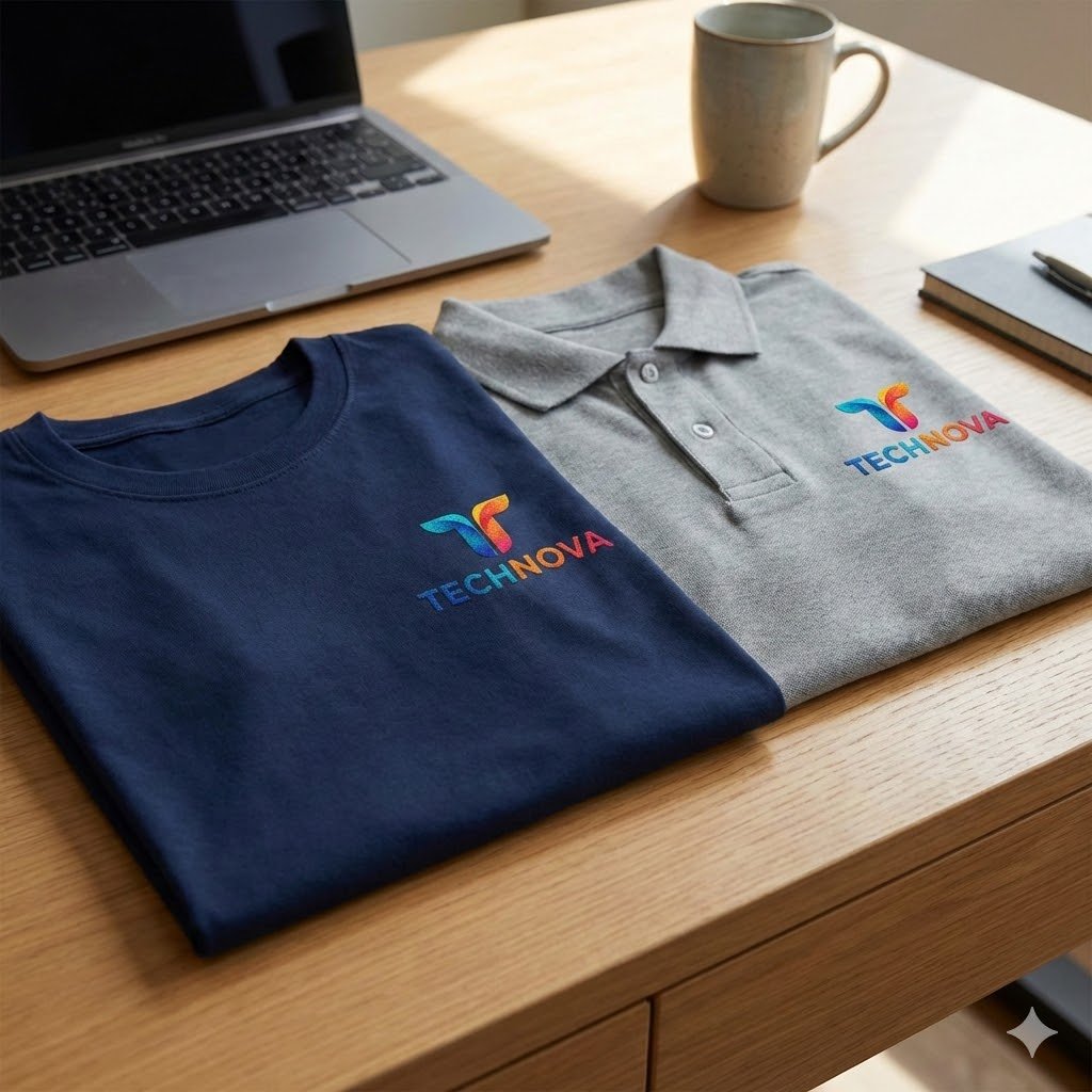 DTF εκτύπωση σε ρούχα εργασίας για επαγγελματίες